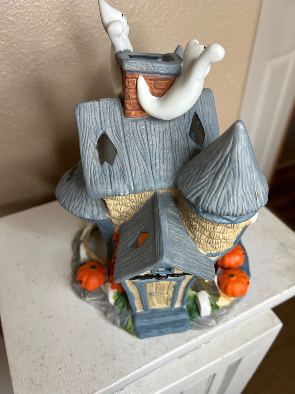 Vintage Partylite Haunted Tealight House Halloween - Picture 3 of 8